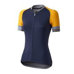 Dotout Crew Women Jersey - Deep Blue/Yellow - SpinWarriors