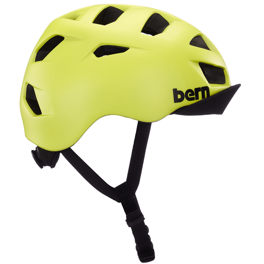 Bern Allston Helmet - Matte Hyper Green - SpinWarriors