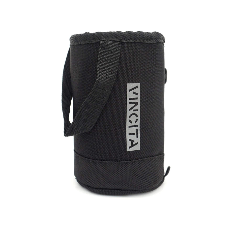 Vincita B124B-BL Brompton Bottle Bag with Klickfix Quad Adapter - Black - SpinWarriors