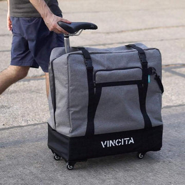 Vincita Brompton Soft Transport Bag - Grey - SpinWarriors