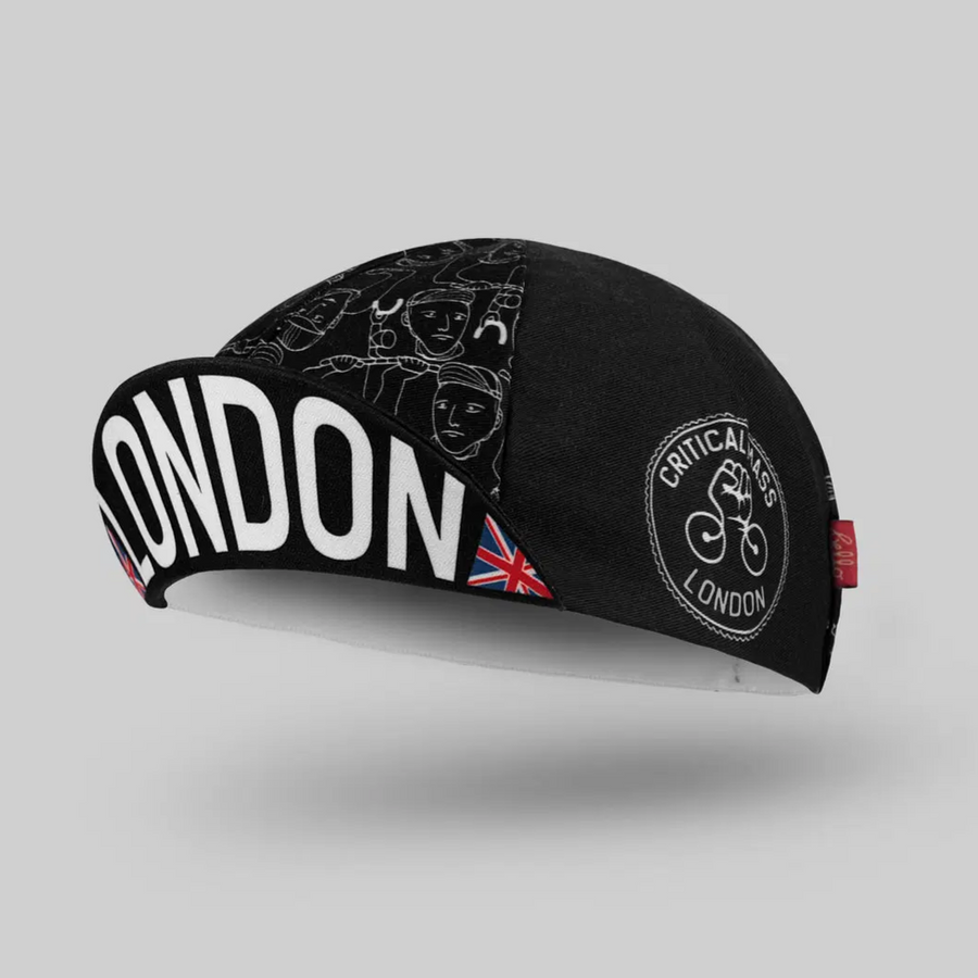 Bello Cotton Cycling Cap - London Critical Mass - SpinWarriors