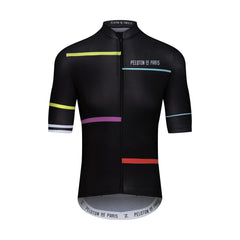 Peloton de Paris Sprinteur Jersey - Laser Black - SpinWarriors