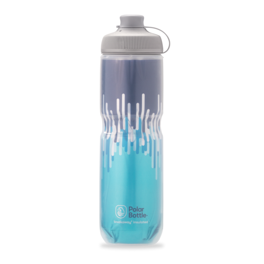 Polar Bottle Breakaway Muckguard Insulated - Zipper Slate Blue/Turquoise - SpinWarriors