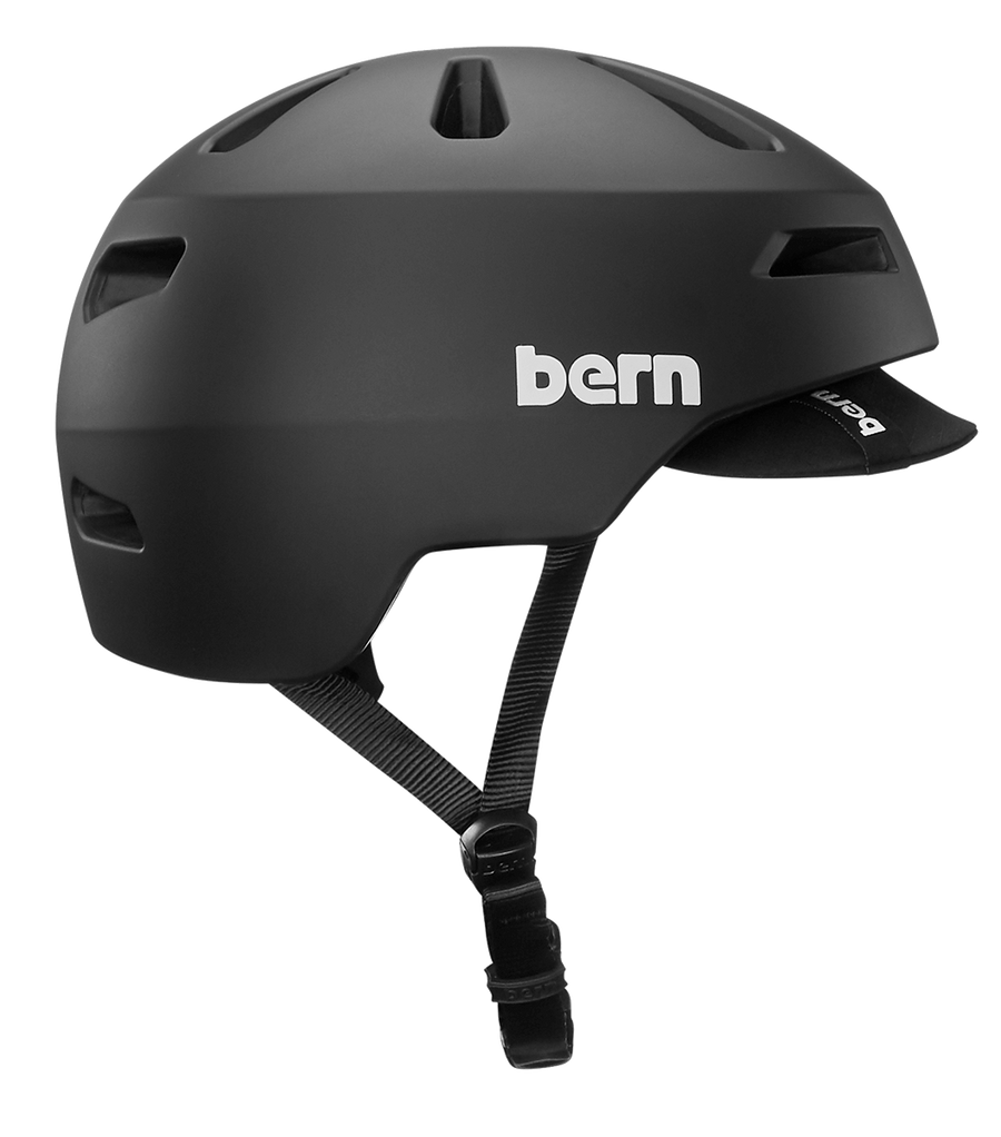 Helm Sepeda Lipat Bern Brentwood 2.0 - Matte Black - SpinWarriors