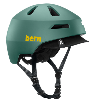 Helm Sepeda Bern Brentwood 2.0 - Matte Slate Green - SpinWarriors