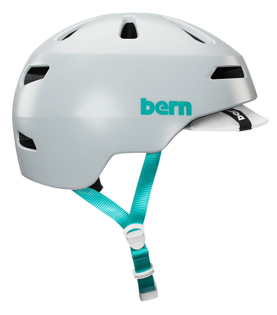 Helm Sepeda Lipat Bern Brentwood 2.0 - Satin Cool Grey - SpinWarriors