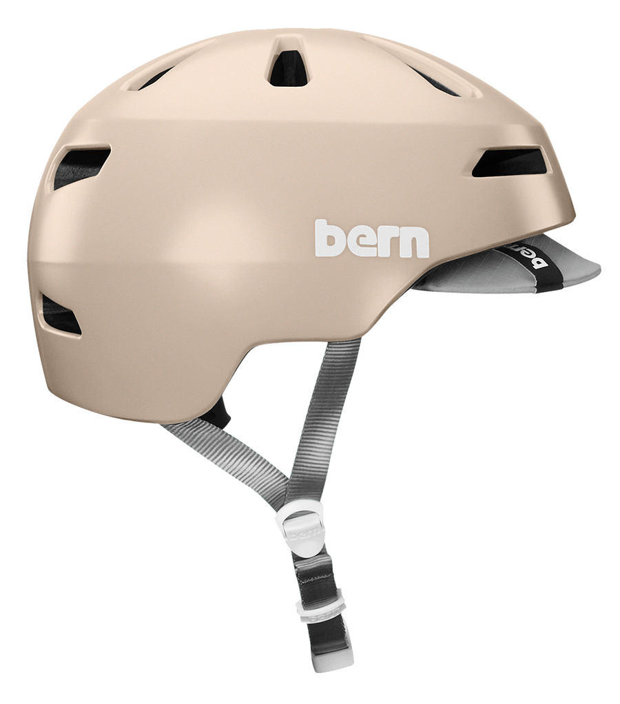 Helm Sepeda Lipat Bern Brentwood 2.0 - Satin Rose Gold - SpinWarriors
