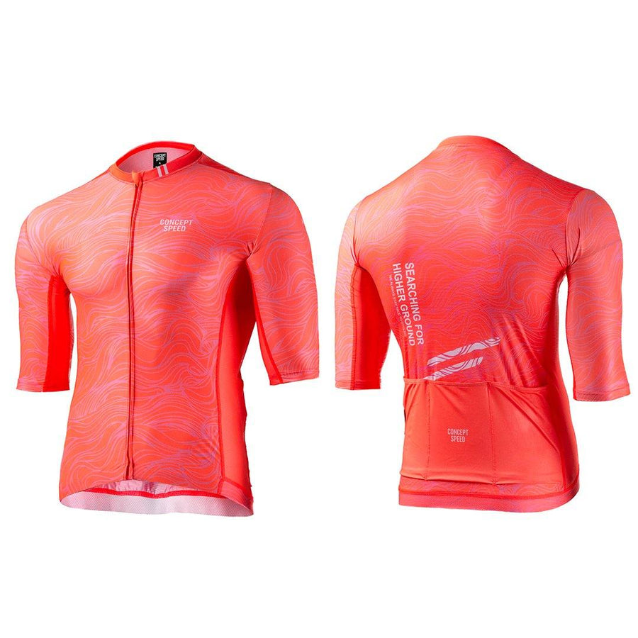 Concept Speed (CSPD) Searching For Higher Ground Jersey - Coral - SpinWarriors
