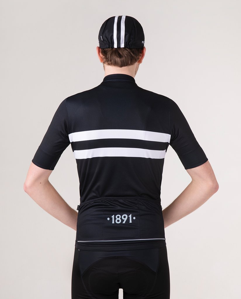 Milltag Cycling Weekly Heritage Jersey - Black - SpinWarriors