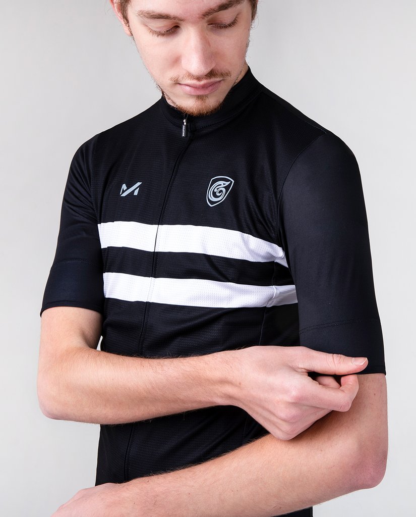 Milltag Cycling Weekly Heritage Jersey - Black - SpinWarriors
