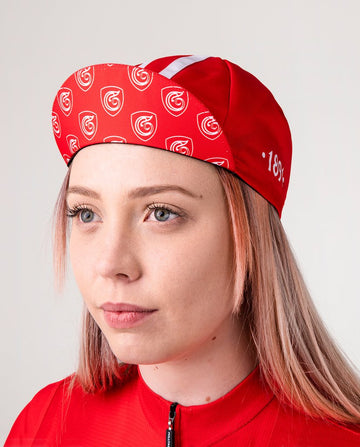 Milltag Cycling Weekly Heritage Cap - Red - SpinWarriors