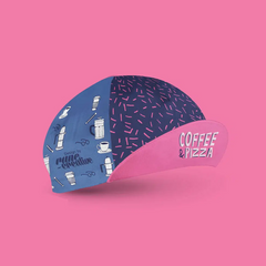 Bello Cotton Cycling Cap - Coffee&Pizza - SpinWarriors