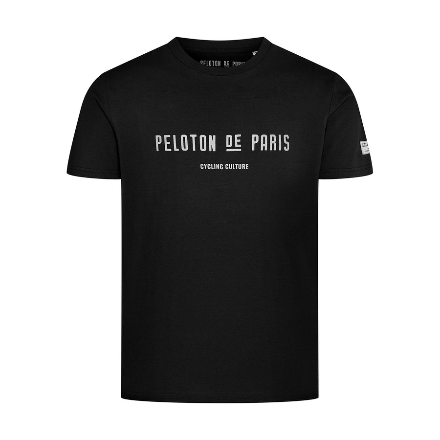 Peloton de Paris Cycling Culture T-Shirt - Black - SpinWarriors