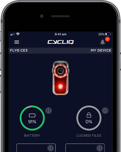 Cycliq Fly6 CE Gen 3 Rear Bike Camera and Light