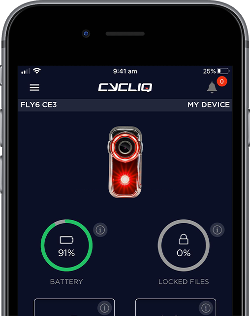 Cycliq Fly6 CE Gen 3 Rear Bike Camera and Light - SpinWarriors
