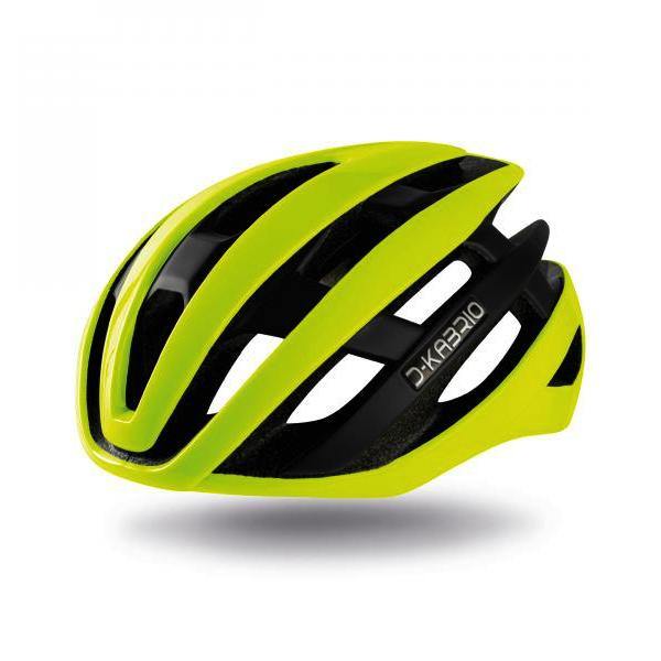 Dotout Kabrio Helmet - Shiny Yellow Fluo - SpinWarriors