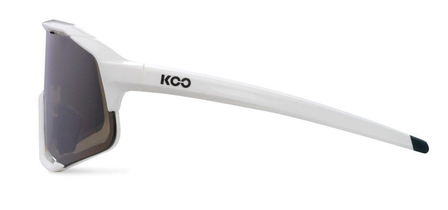 KOO Demos White/Lightbrown Sunglasses - Lightbrown Lens - SpinWarriors