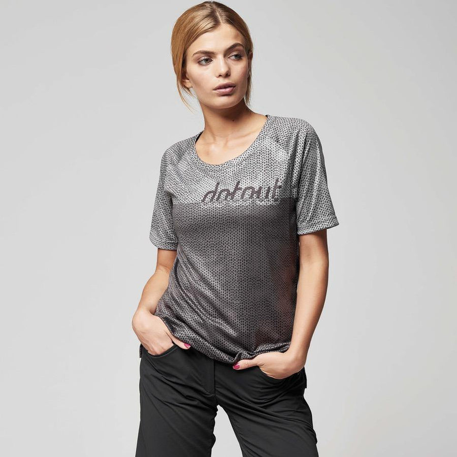 Dotout Ethos Women T-Shirt - Grey - SpinWarriors