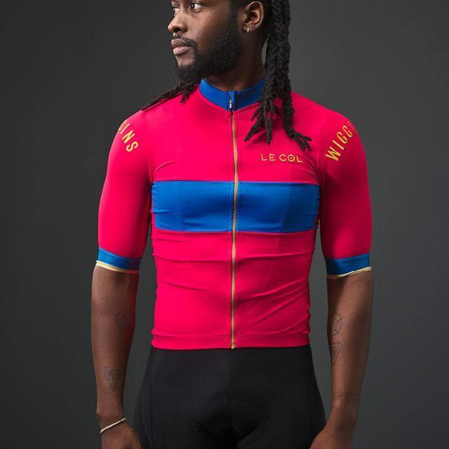 Le Col By Wiggins Hors Categorie Jersey - Red/Blue - SpinWarriors