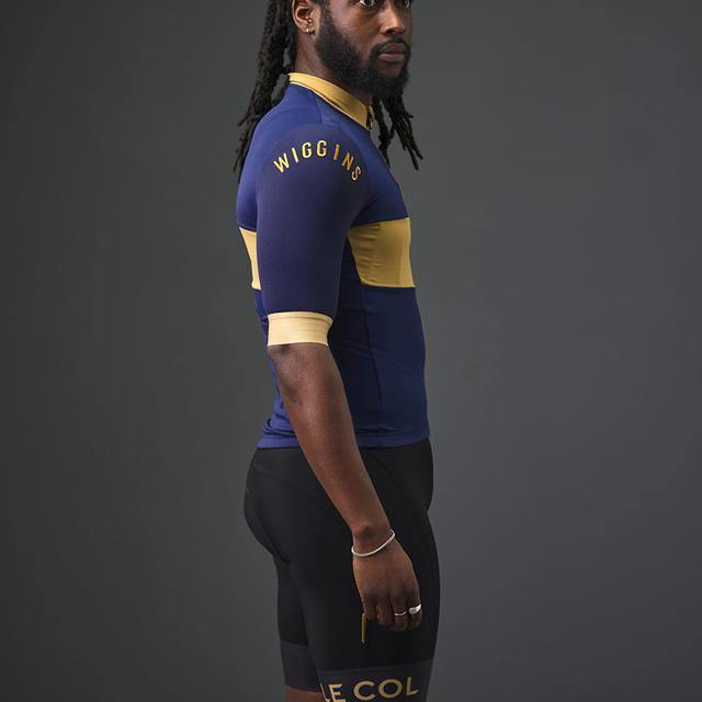 Le Col By Wiggins Hors Categorie Jersey - Navy/Gold - SpinWarriors