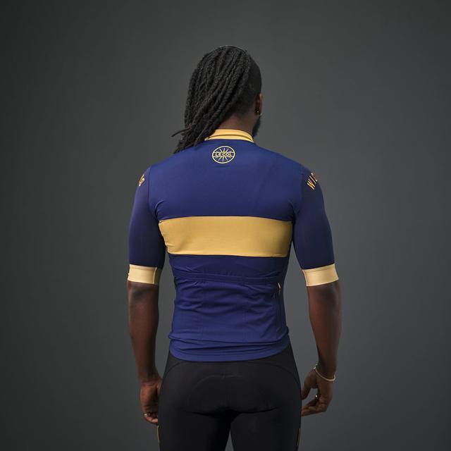 Le Col By Wiggins Hors Categorie Jersey - Navy/Gold – SpinWarriors