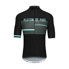 Peloton de Paris Domestique Jersey - Club Black - SpinWarriors