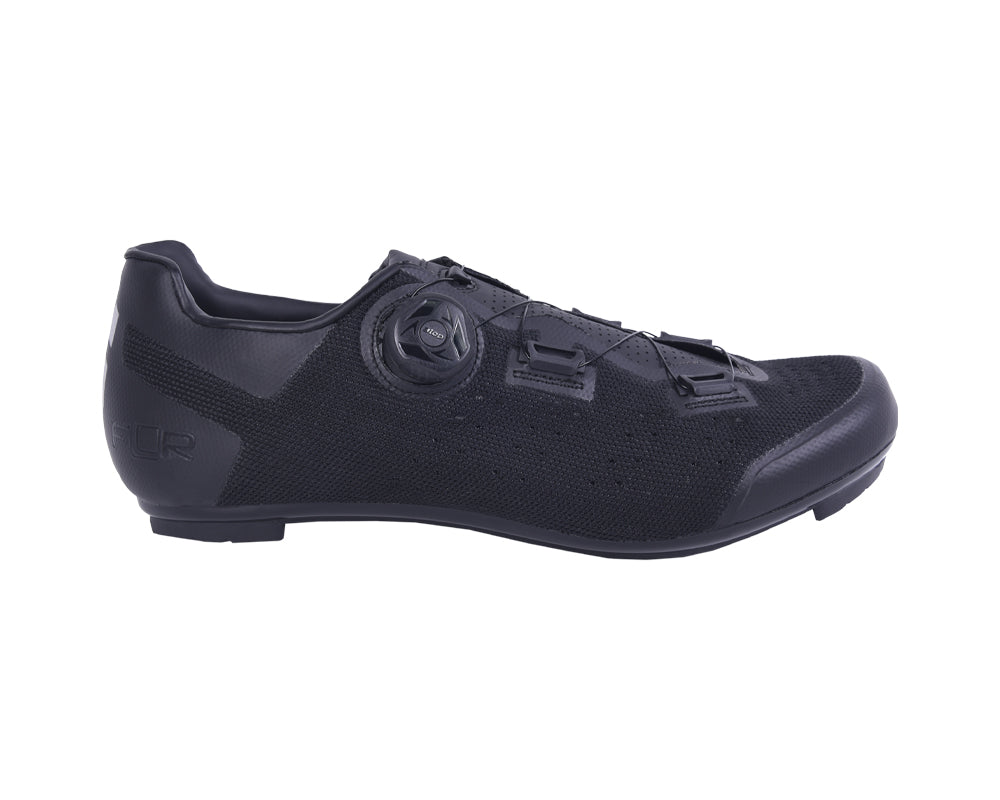 FLR F-11 Knit Road Shoes - Black – SpinWarriors
