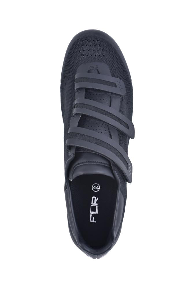 FLR F-35 Knit Road Shoes - Black