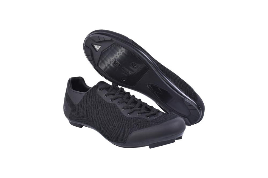 FLR F-35 Knit Lace Road Shoes - Black