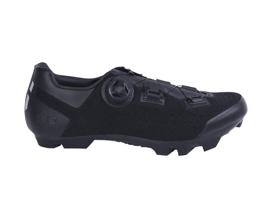 FLR F-70 Knit MTB & Gravel Shoes - Black