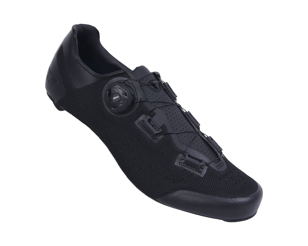 FLR F-XX Knit Road Shoes - Black – SpinWarriors