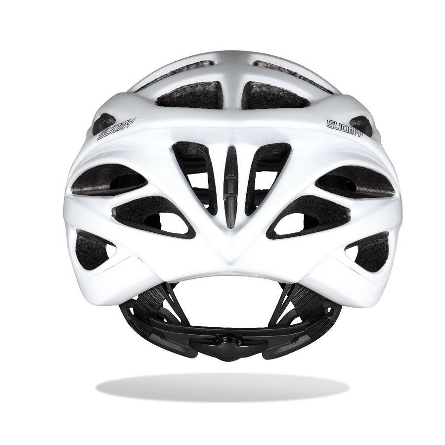 Helm Sepeda Perkotaan Modern Suomy First Gun - White Gloss - SpinWarriors