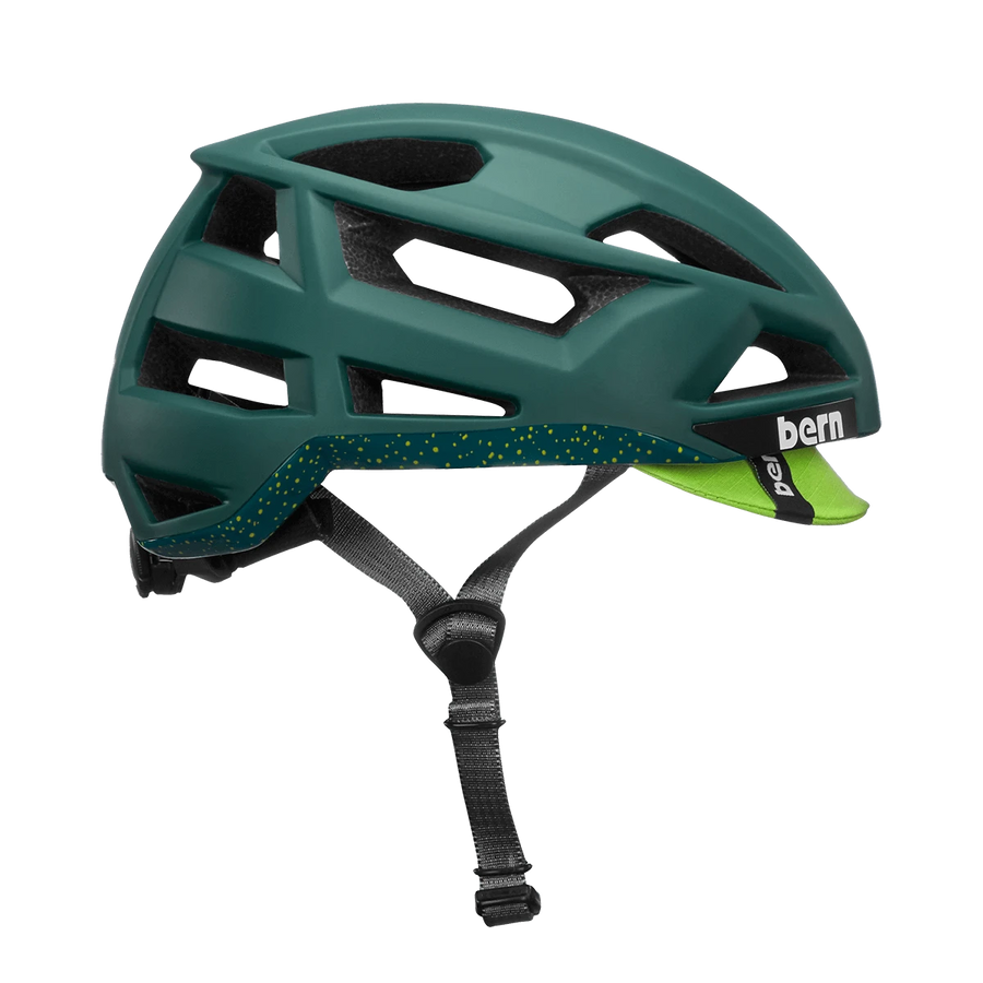 bern bike helmet women green and black Bern FL-1 Pave Helmet