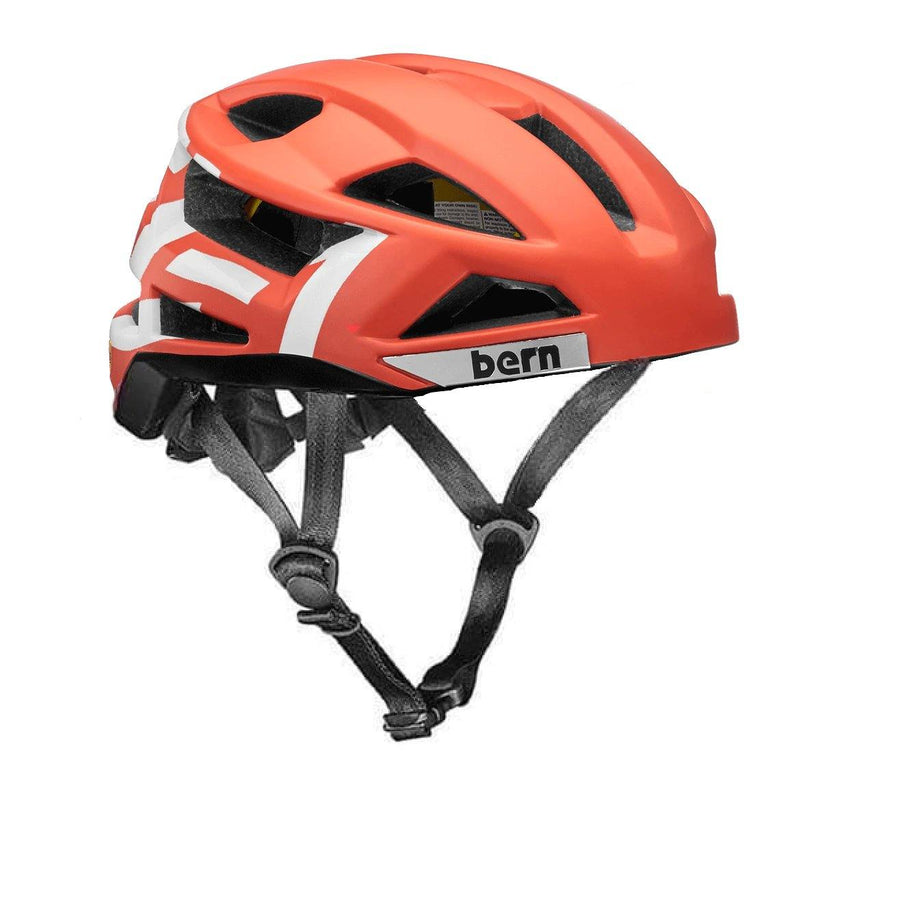 Bern FL-1 Pave Helmet - Matte Red - SpinWarriors