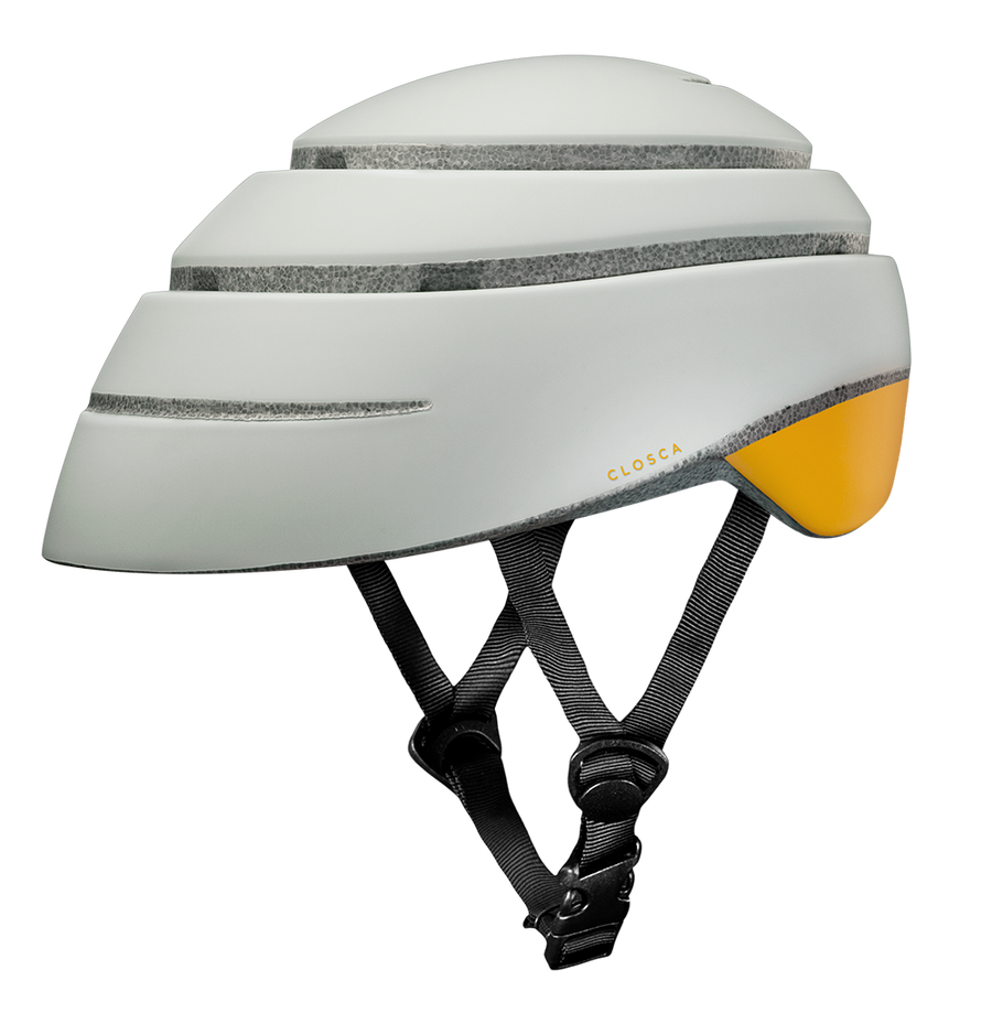 Closca Loop Helmet - Pearl/Mustard - SpinWarriors