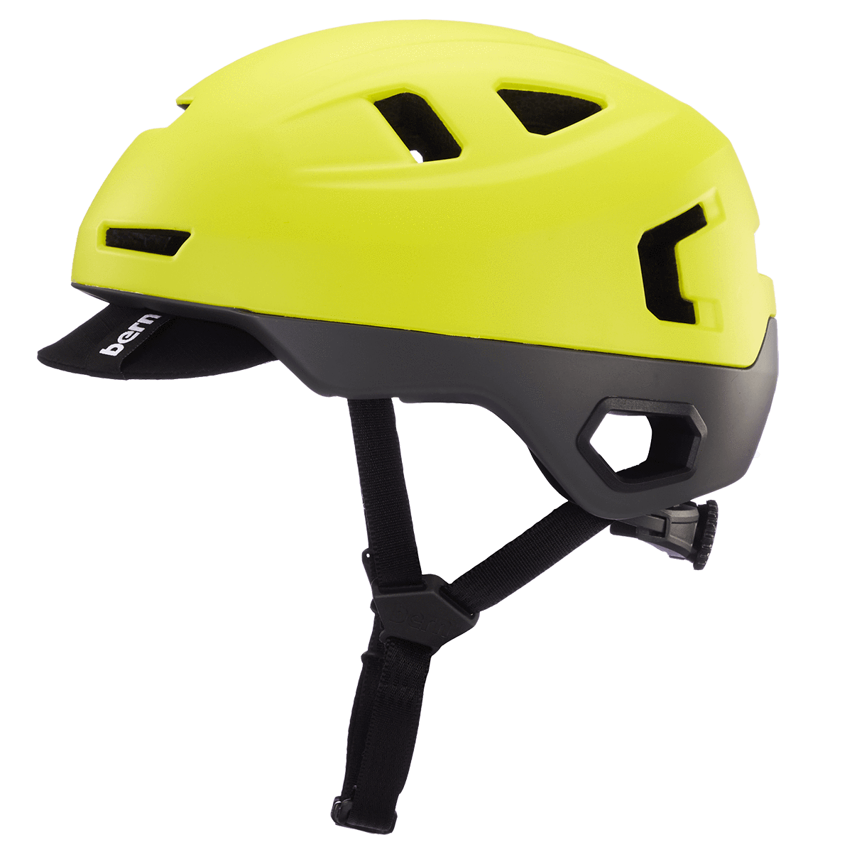 Bern Hudson MIPS Helmet Matte Hyper Green SpinWarriors