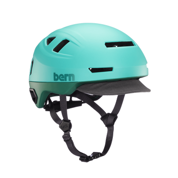 Helm Sepeda MIPS Bern Hudson - Matte Mint - SpinWarriors