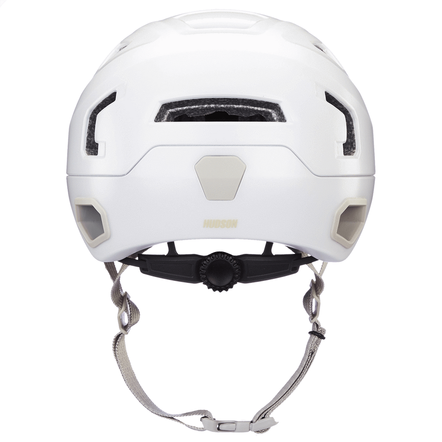 bern melrose bike helmet women's satin white m l Bern Hudson MIPS Helmet