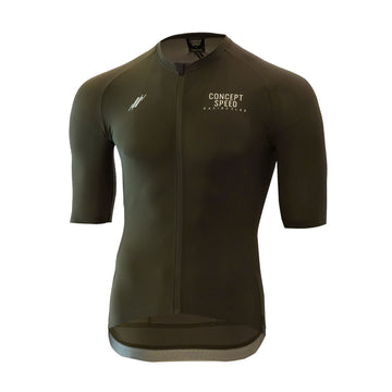 Concept Speed (CSPD) Racing Club Hypnotic Jersey - Olive