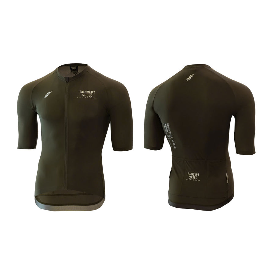 Concept Speed (CSPD) Racing Club Hypnotic Jersey - Olive