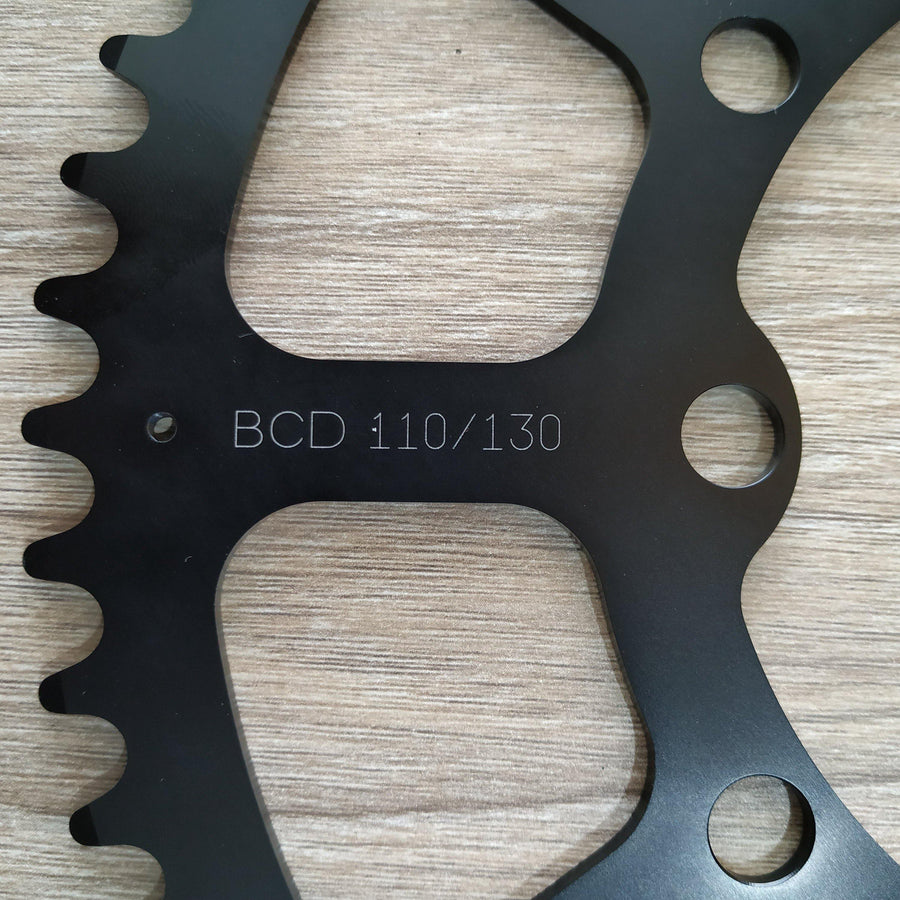 MiniMODs Brompton Chainring 60T (BCD 110/130) - SpinWarriors