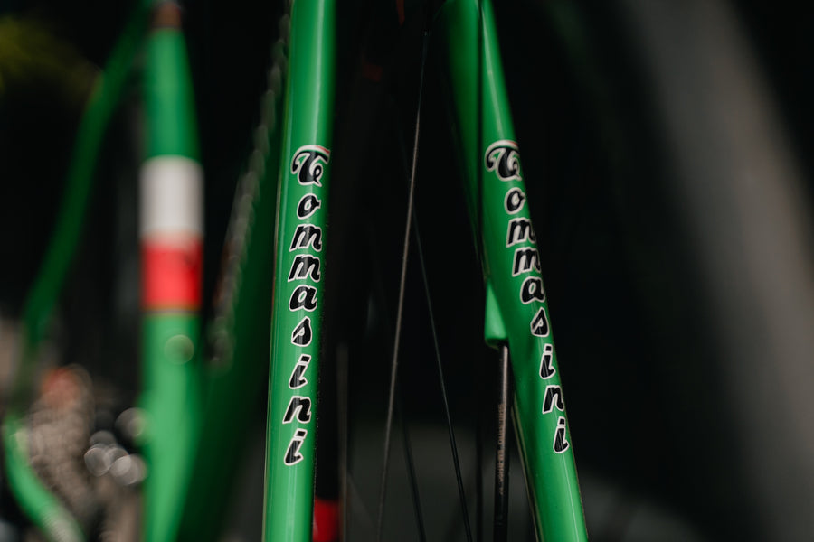 Tommasini Fire Road Disc Bike with Shimano Ultegra - Green Tour de France