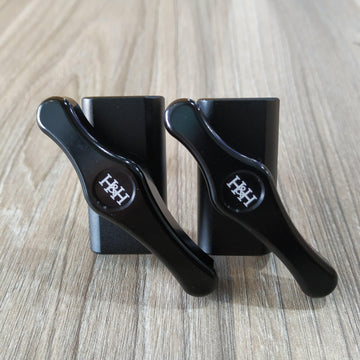 H&H Brompton Hinge Clamp Set - Black - SpinWarriors