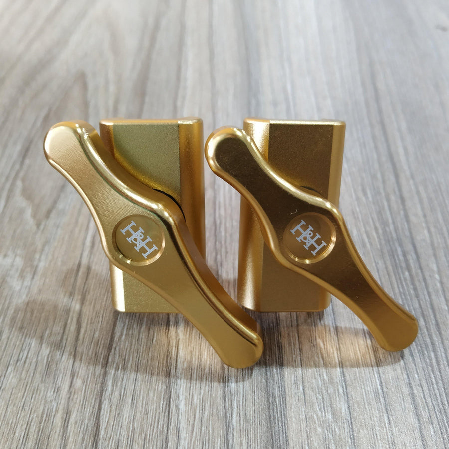 H&H Brompton Hinge Clamp Set - Gold - SpinWarriors