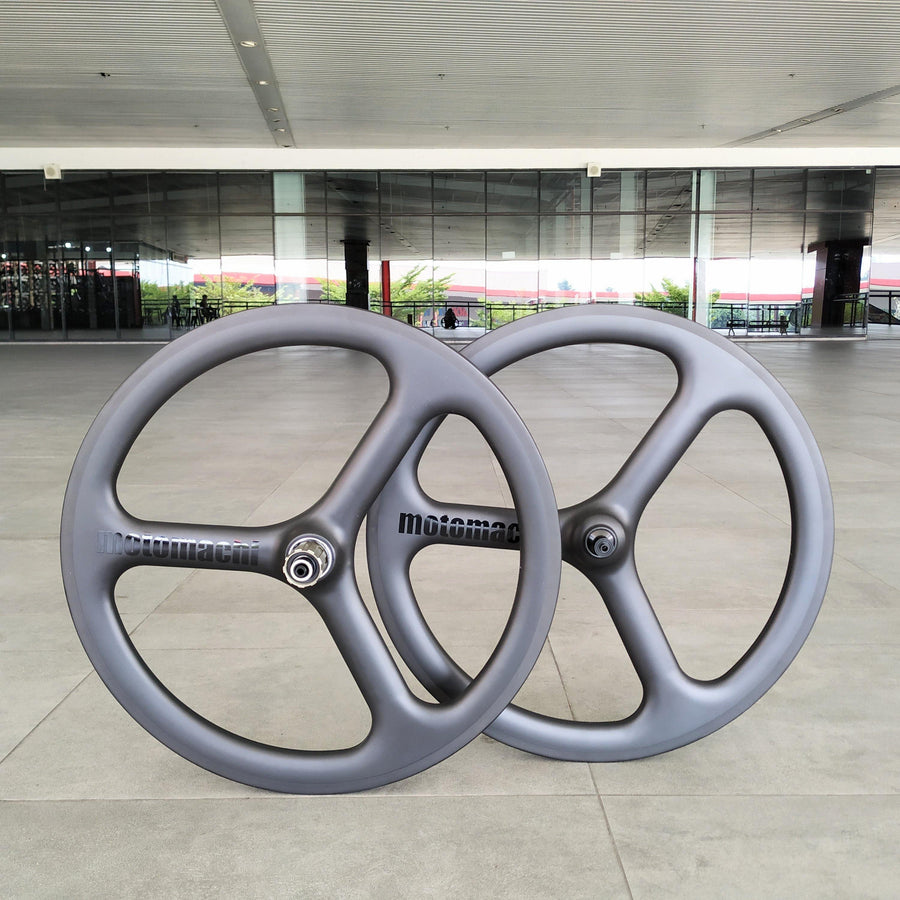 Motomachi 20 inch (451) Carbon Trispoke Wheelset - SpinWarriors