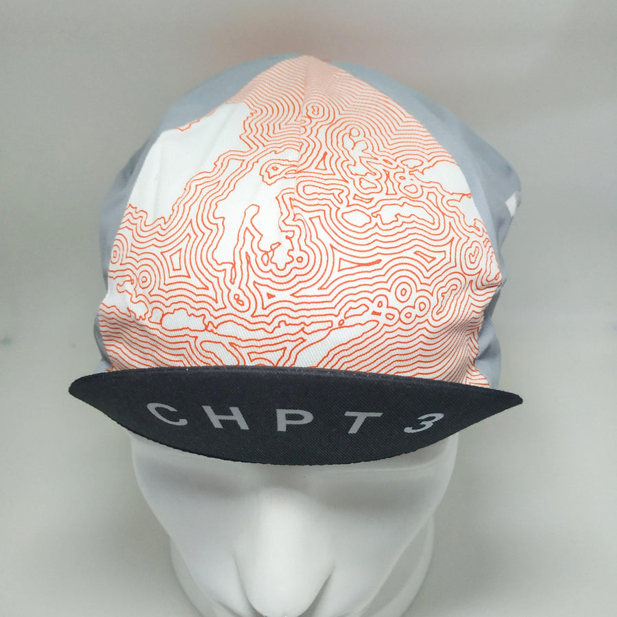 CHPT3 Brompton Club Indonesia Cycling Cap - Rear Red - SpinWarriors