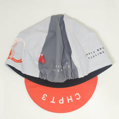 CHPT3 Brompton Club Indonesia Cycling Cap - Rear Grey - SpinWarriors