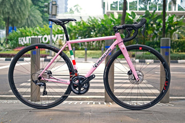 Tommasini Fire Road Disc Bike with Shimano Ultegra - Pink Giro de Italia