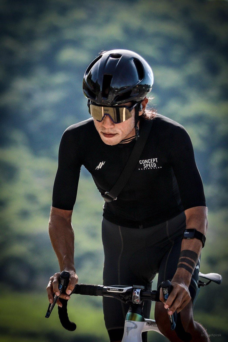 Concept Speed (CSPD) Racing Club Hypnotic Jersey - Black - SpinWarriors