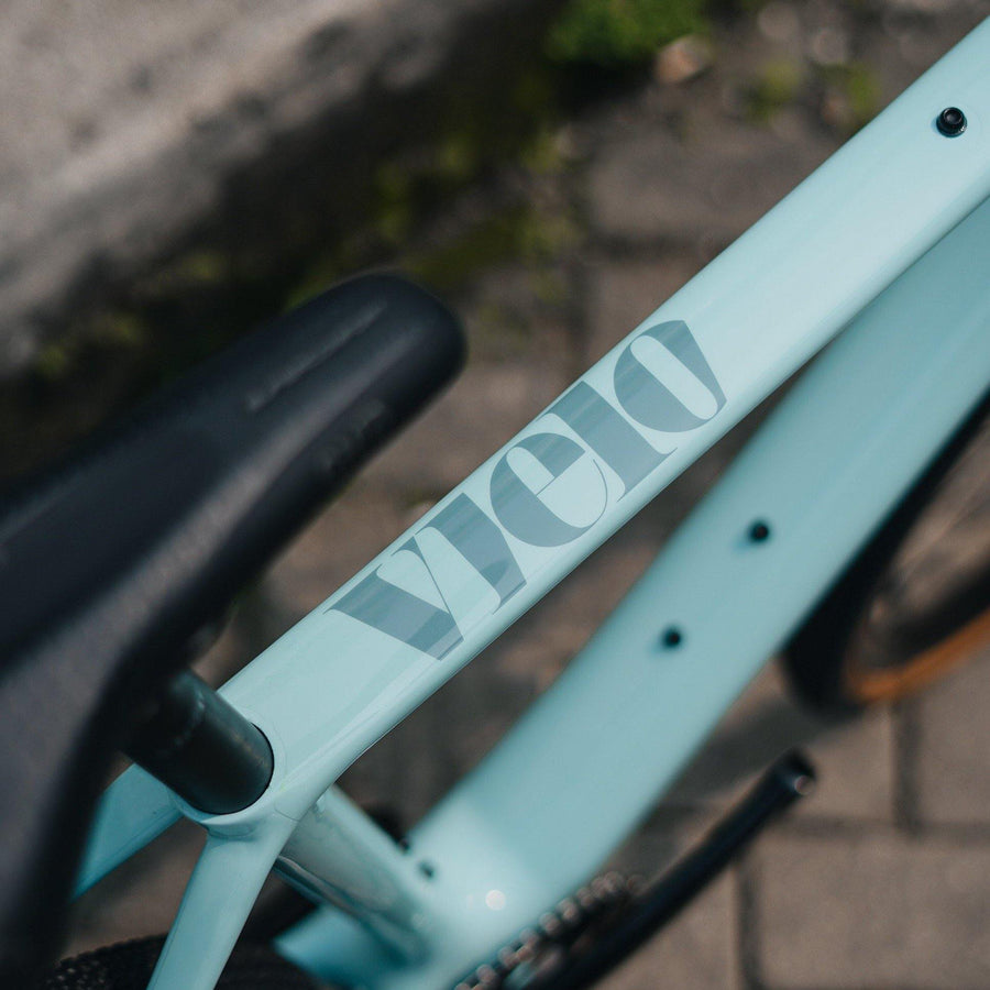 Vielo V+1 Alto Gravel Bike with SRAM Rival - Light Blue - SpinWarriors